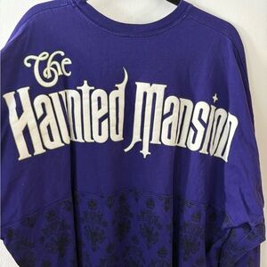 Disney Purple Ghost Host Long Sleeve Tee